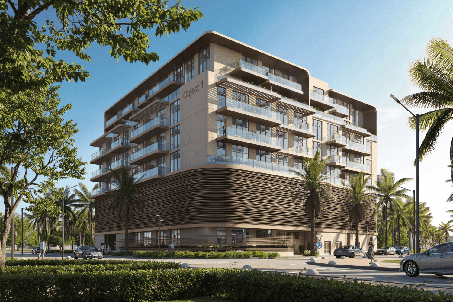 S1LVA Park by Object One, image 1 of 3. Render supplied by developer.