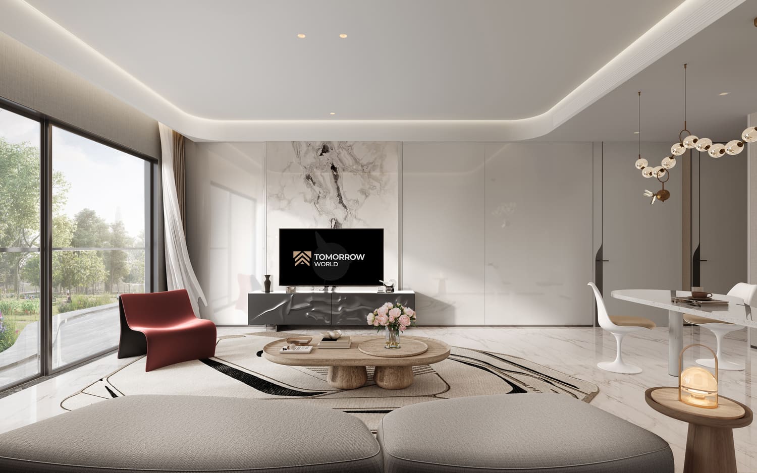 Tomorrow 166, image 5 of 13. Render supplied by developer.