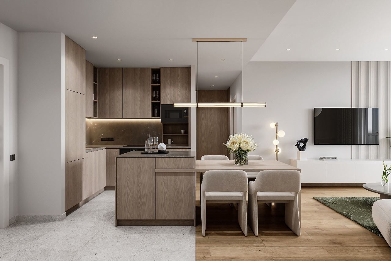 ESSENL1FE Residence by Object One, image 3 of 11. Render supplied by developer.