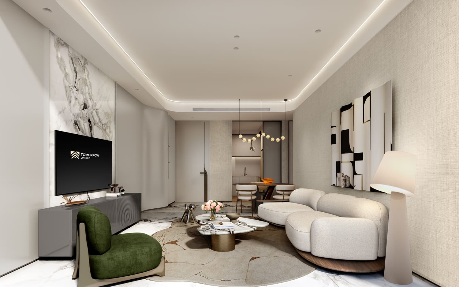 Tomorrow 166, image 9 of 13. Render supplied by developer.