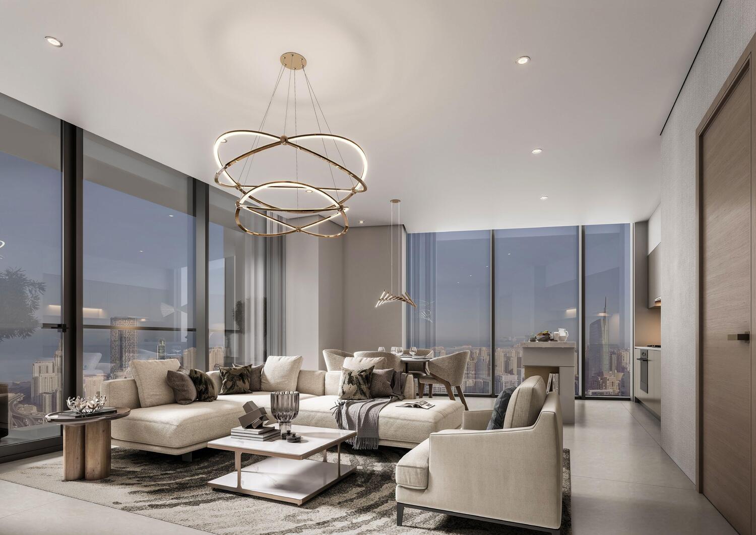 The Horizon at Sobha Central, image 4 of 7. Render supplied by developer.