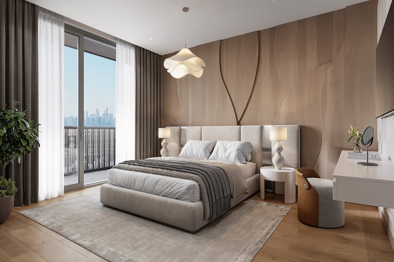 ESSENL1FE Residence by Object One, image 7 of 11. Render supplied by developer.