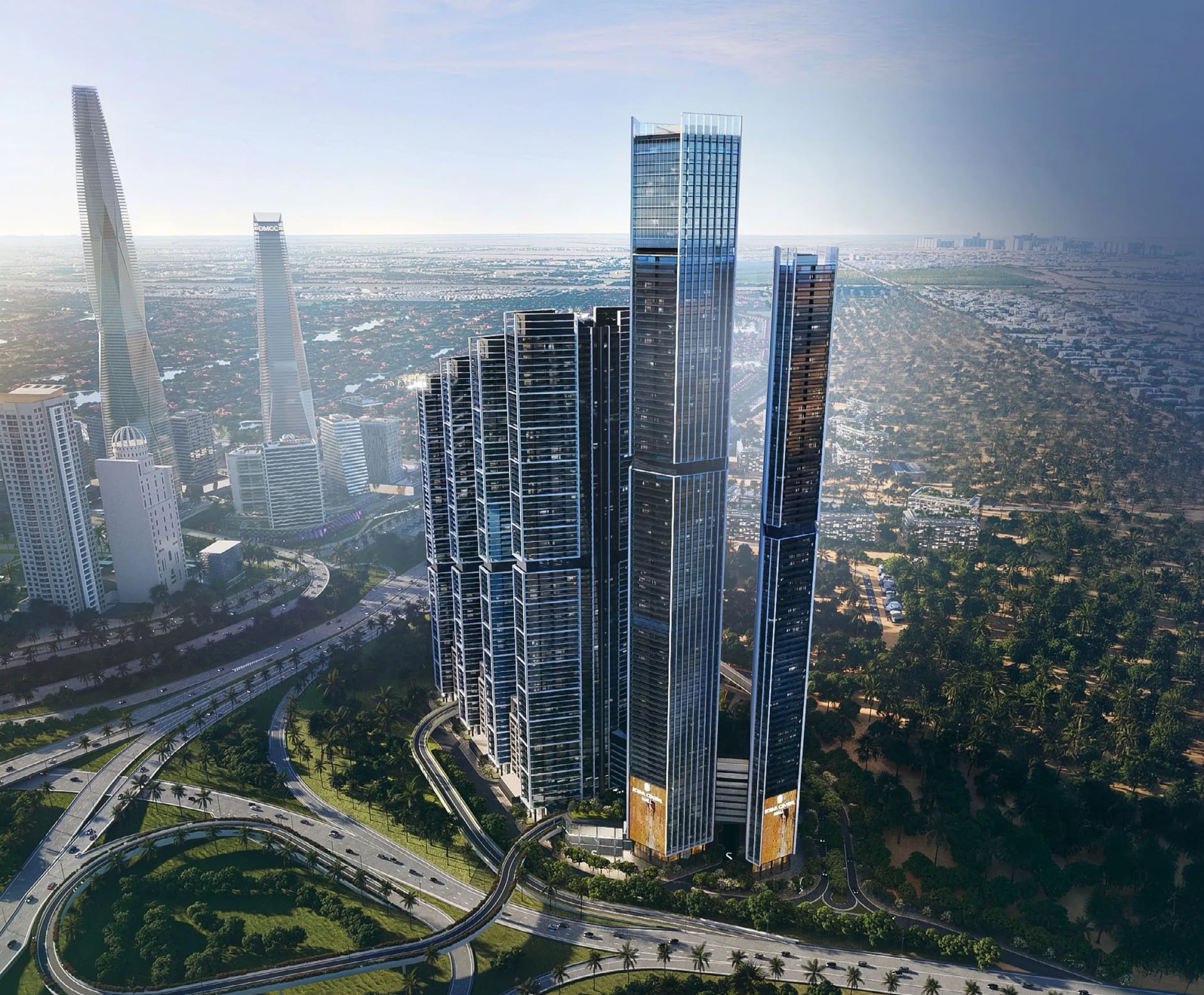 The Mirage at Sobha Central, image 2 of 4. Render supplied by developer.