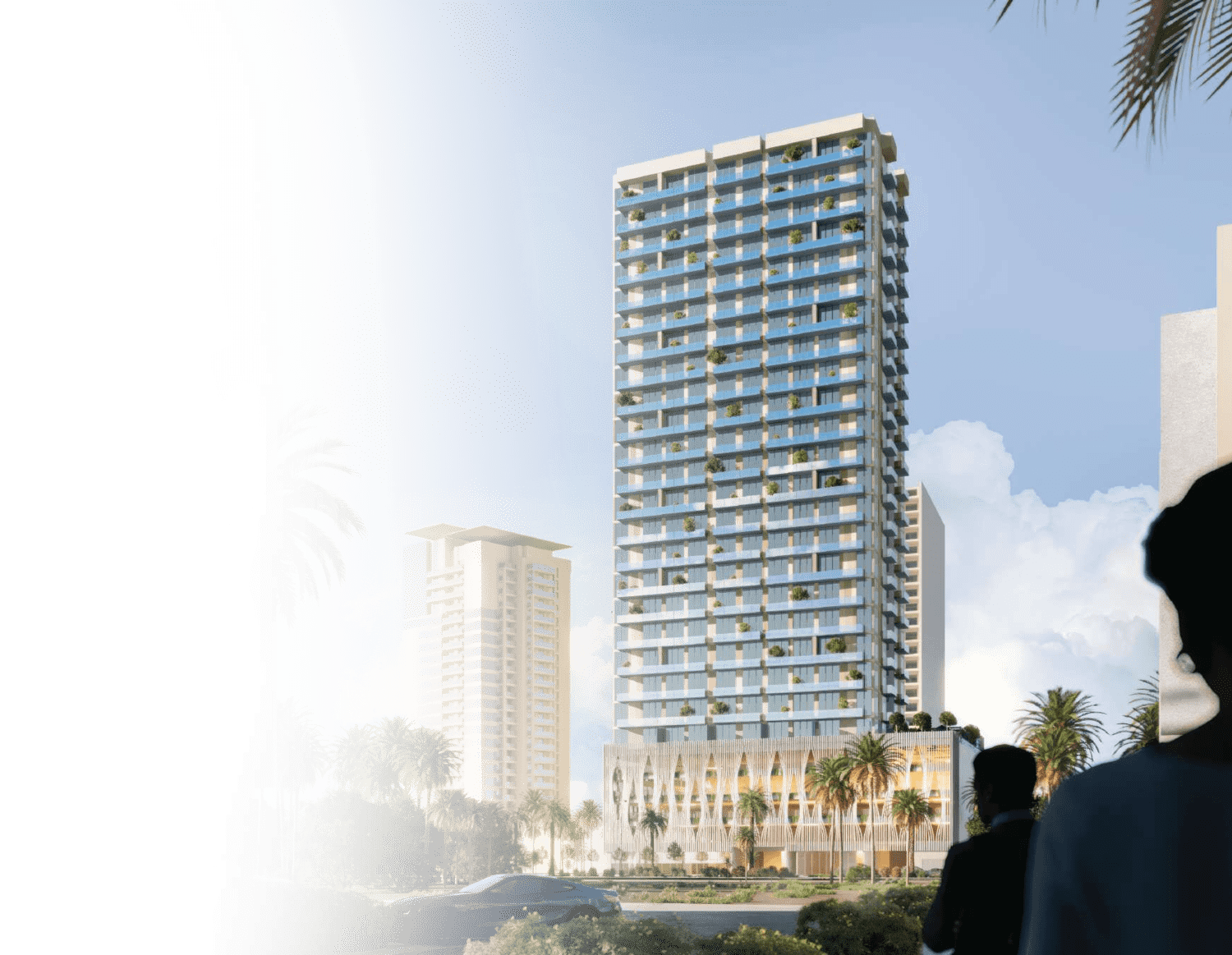 Ozone 1 by Object One in JVC (Jumeirah Village Circle), render supplied by developer