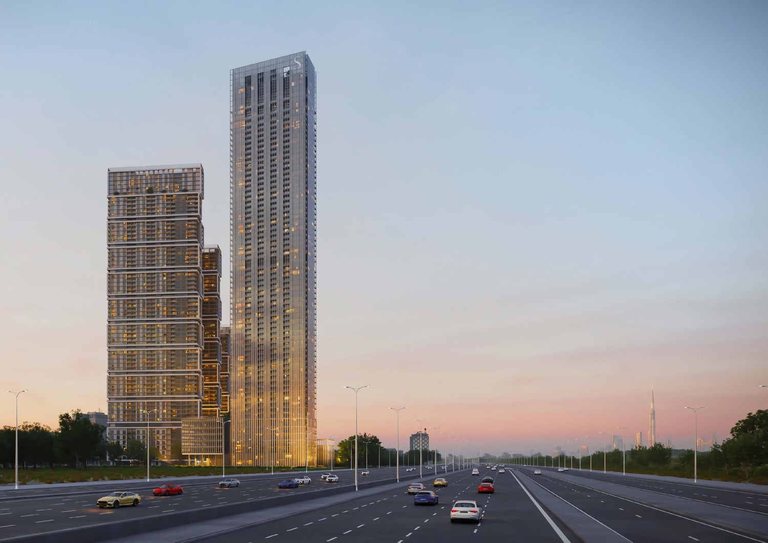 The Element at Sobha One, image 3 of 5. Render supplied by developer.