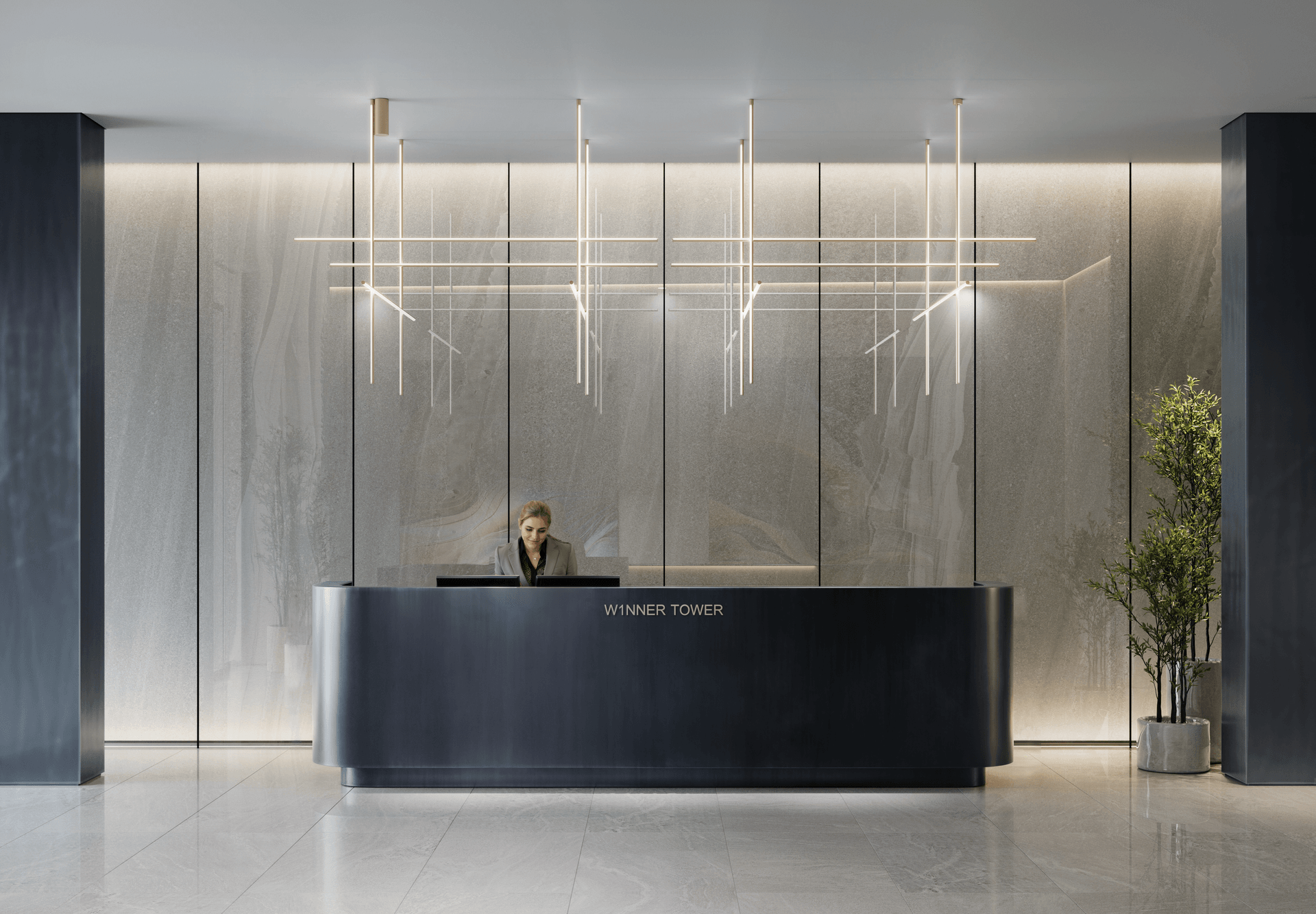 W1NNER Tower by Object One, image 22 of 22. Render supplied by developer.