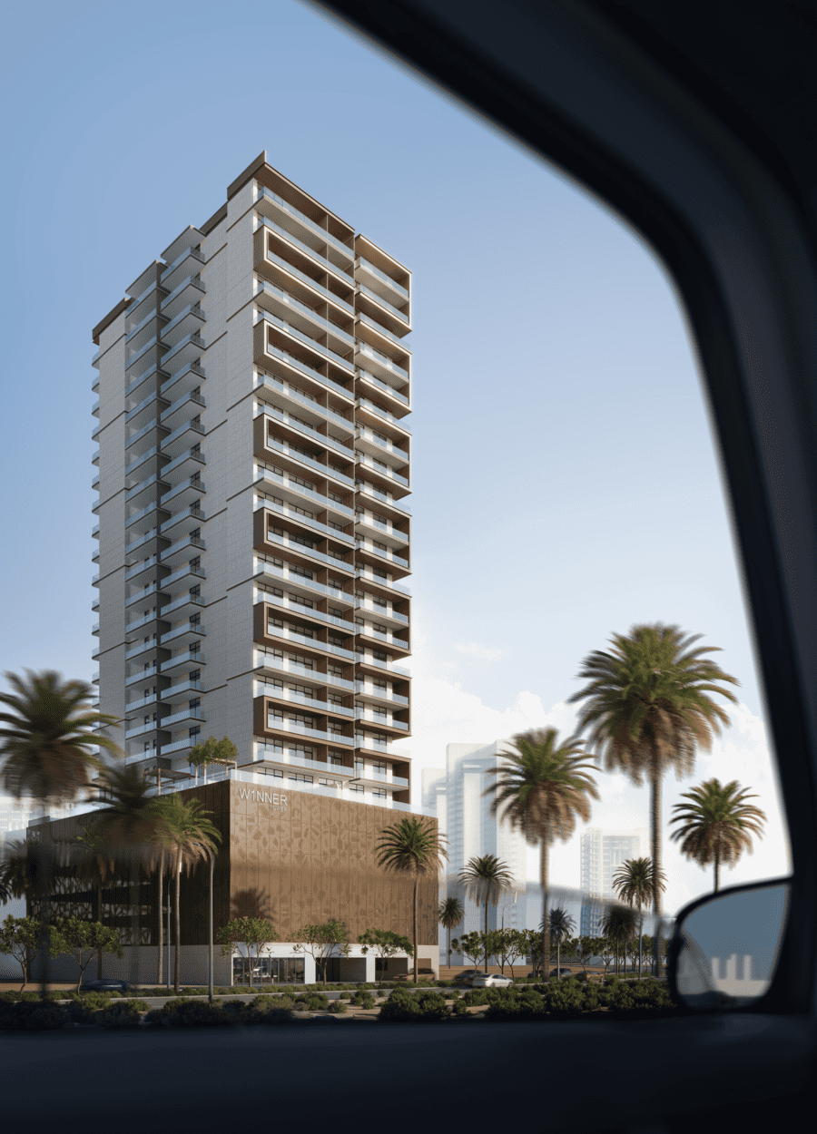 W1NNER Tower by Object One, image 2 of 22. Render supplied by developer.