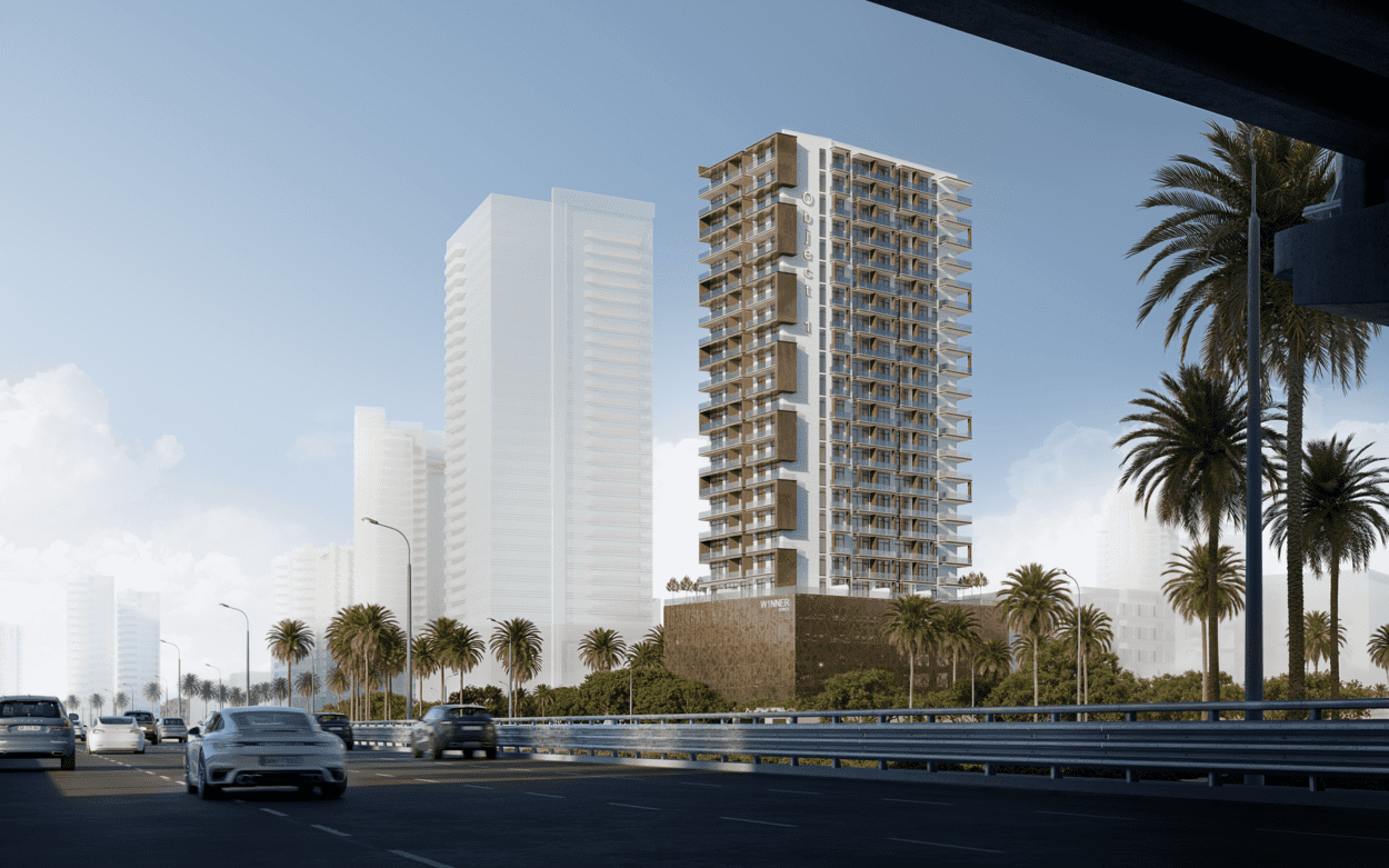 W1NNER Tower by Object One, image 4 of 22. Render supplied by developer.