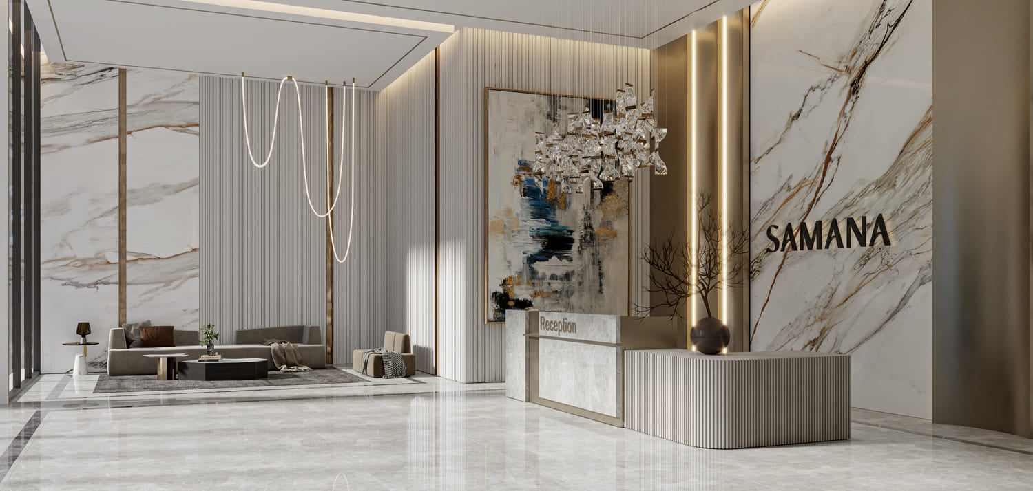 Samana Barari Heights, image 11 of 13. Render supplied by developer.