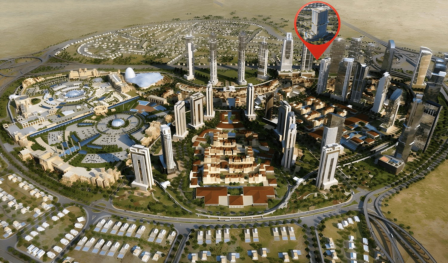 Samana Barari Heights, image 10 of 13. Render supplied by developer.