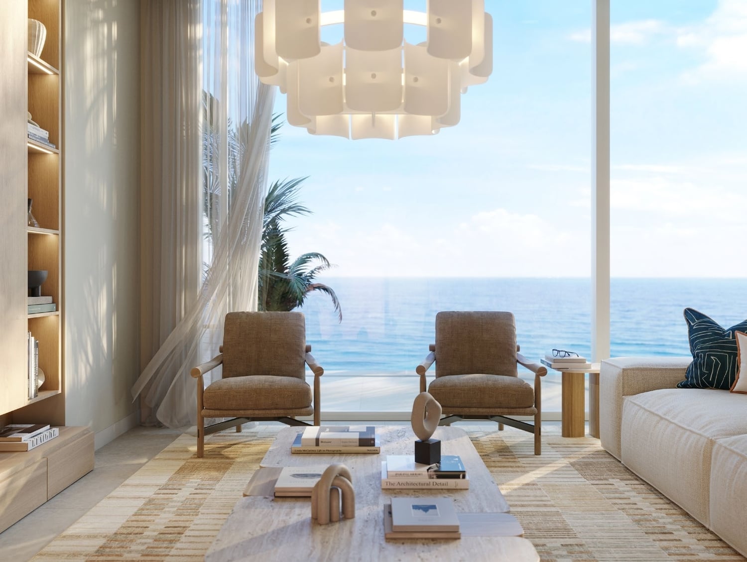 Fahid Beach Terraces by Aldar, image 7 of 14. Render supplied by developer.
