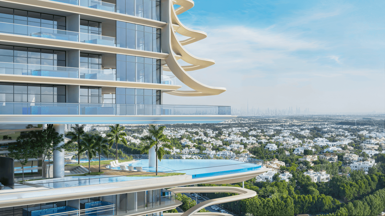 Samana Barari Heights, image 2 of 13. Render supplied by developer.