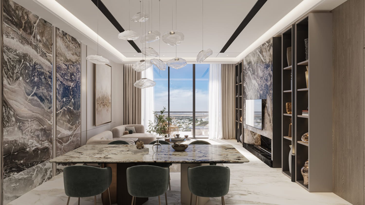 Samana Barari Heights, image 5 of 13. Render supplied by developer.