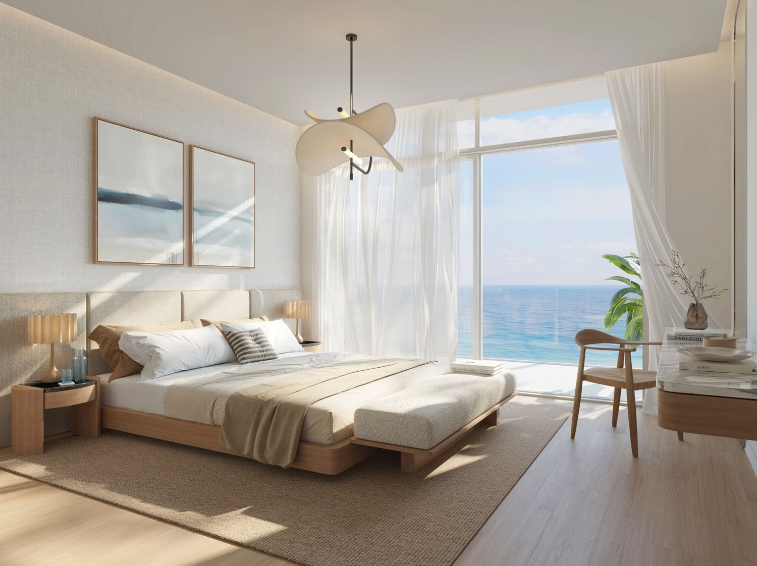 Fahid Beach Terraces by Aldar, image 9 of 14. Render supplied by developer.