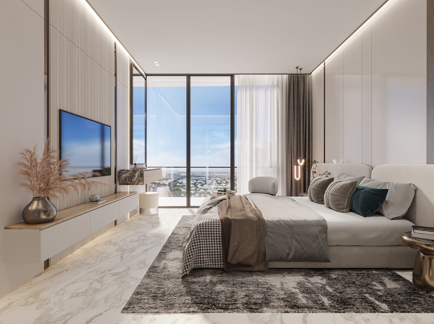 Samana Barari Heights, image 9 of 13. Render supplied by developer.