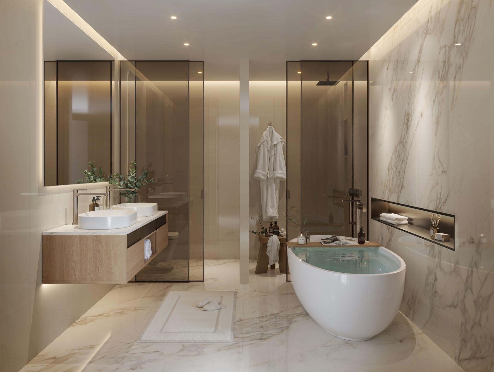 Fahid Beach Terraces by Aldar, image 12 of 14. Render supplied by developer.
