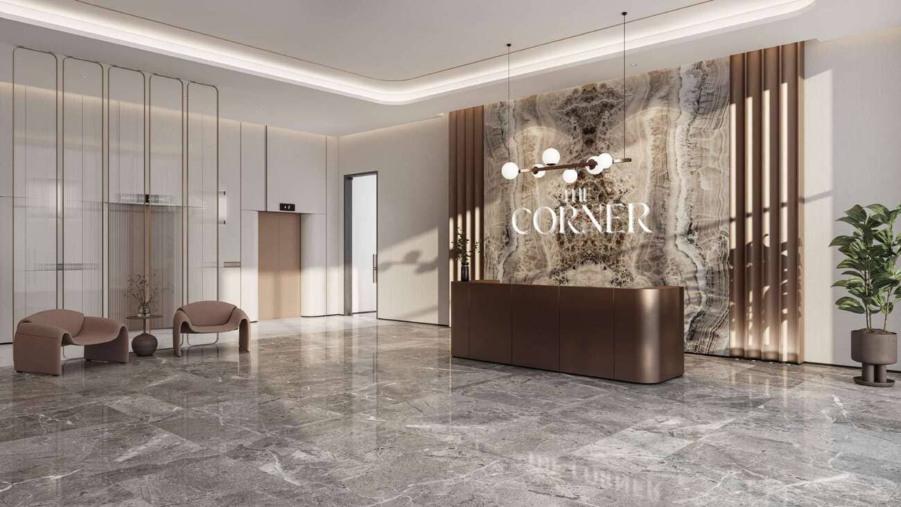 The Corner by Arabian Gulf Properties, image 10 of 10. Render supplied by developer.