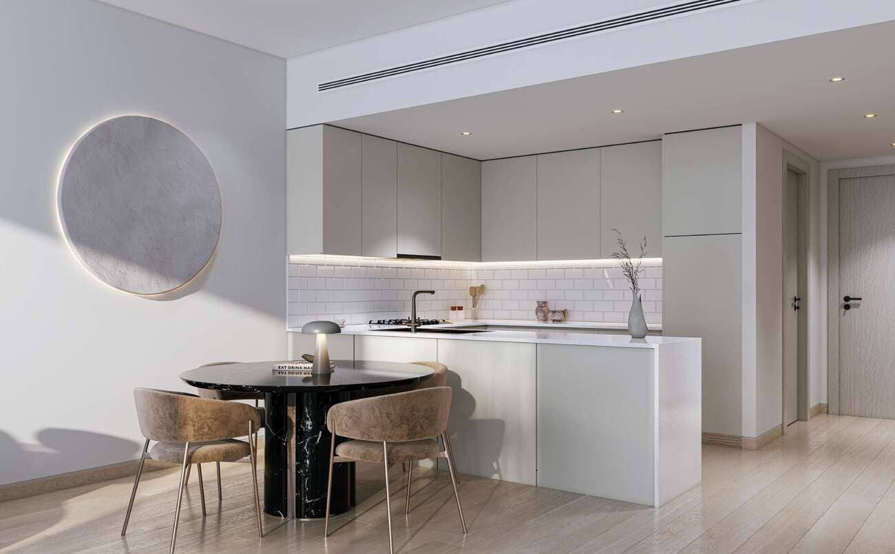 The Corner by Arabian Gulf Properties, image 3 of 10. Render supplied by developer.