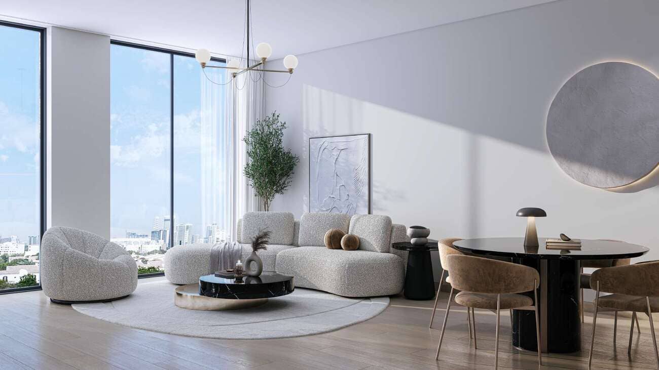 The Corner by Arabian Gulf Properties, image 5 of 10. Render supplied by developer.