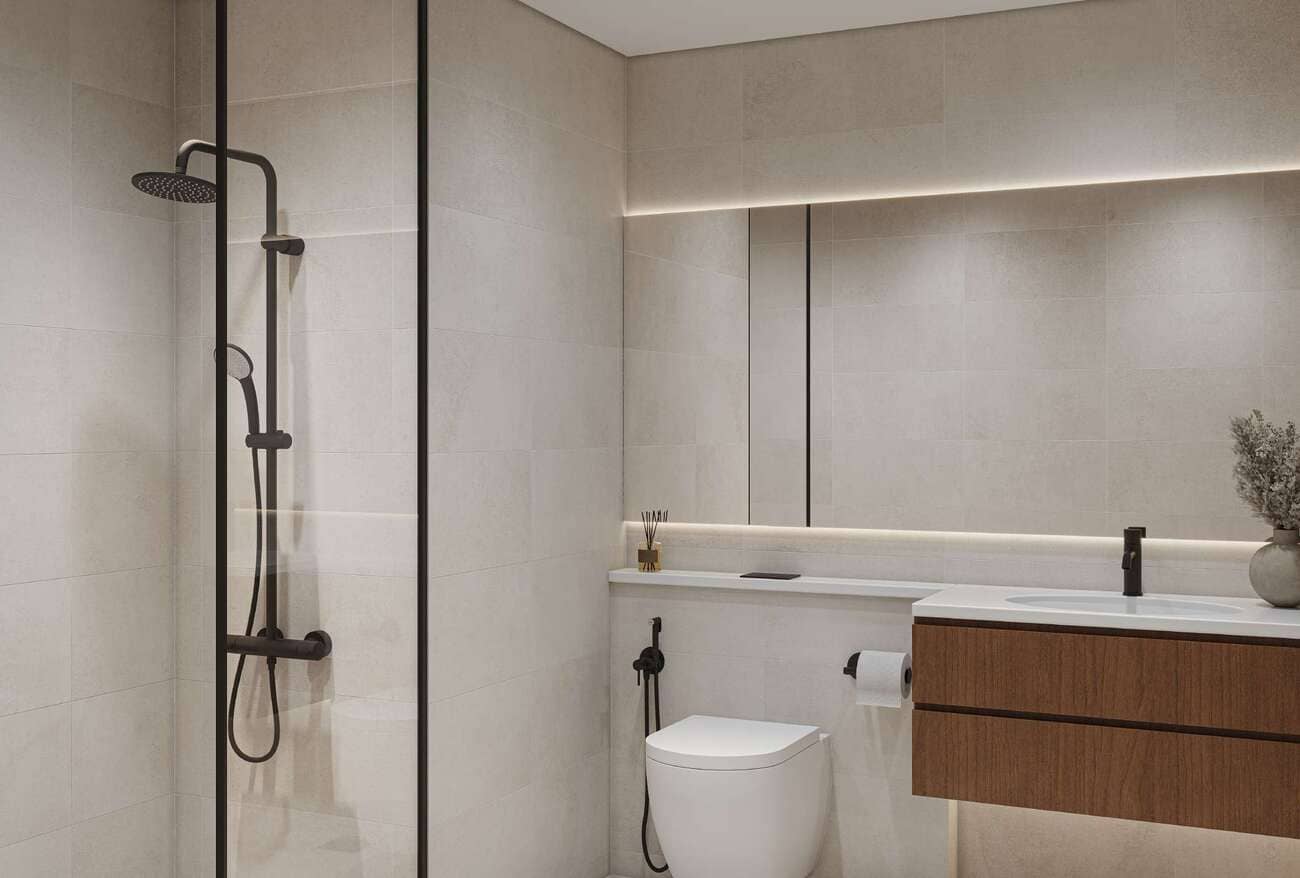 The Corner by Arabian Gulf Properties, image 6 of 10. Render supplied by developer.