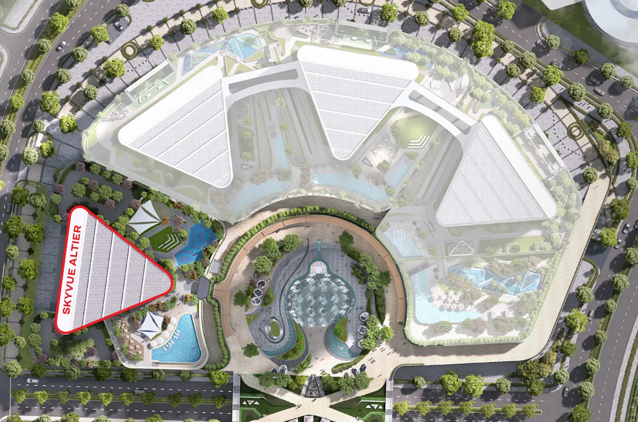 Skyvue Altier by Sobha, image 10 of 10. Render supplied by developer.
