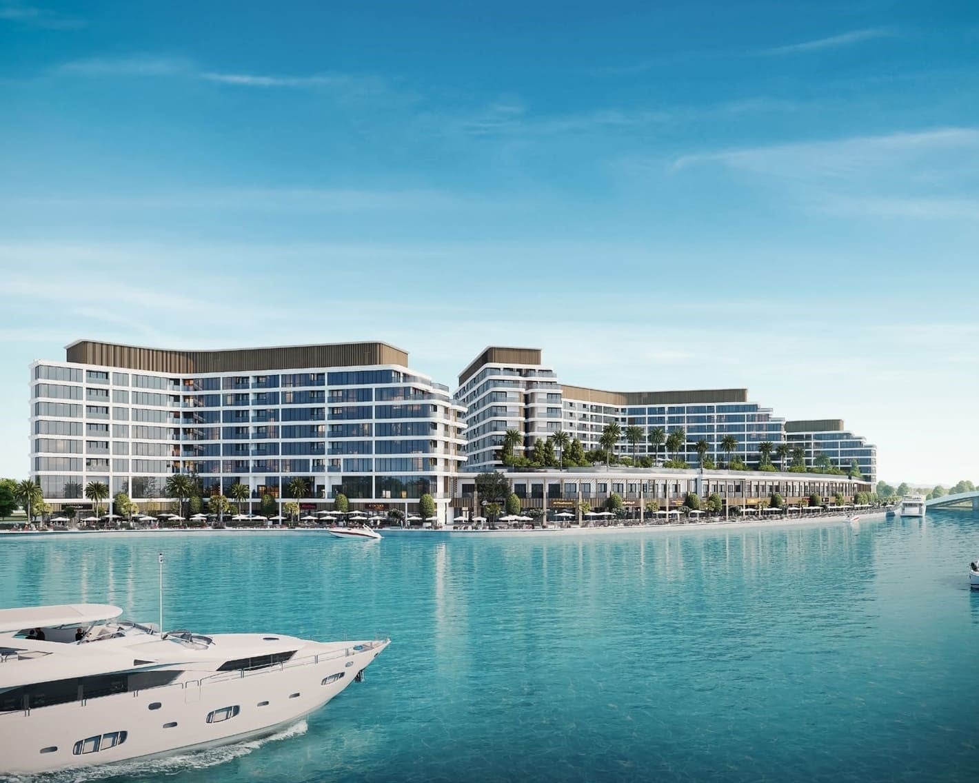 Bayfront Marina Residences by Sobha, image 1 of 7. Render supplied by developer.