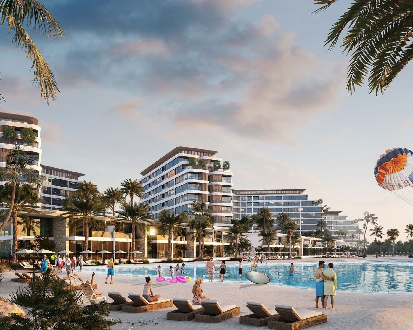 Bayfront Marina Residences by Sobha, image 4 of 7. Render supplied by developer.