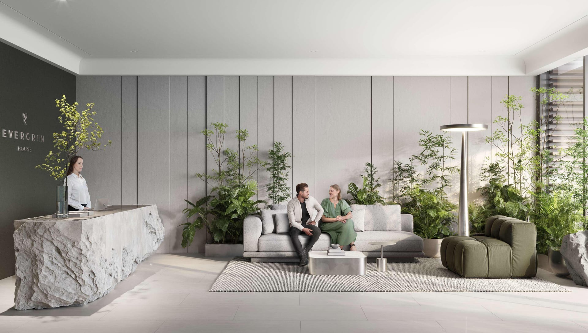 EVERGR1N House by Object One, image 11 of 11. Render supplied by developer.