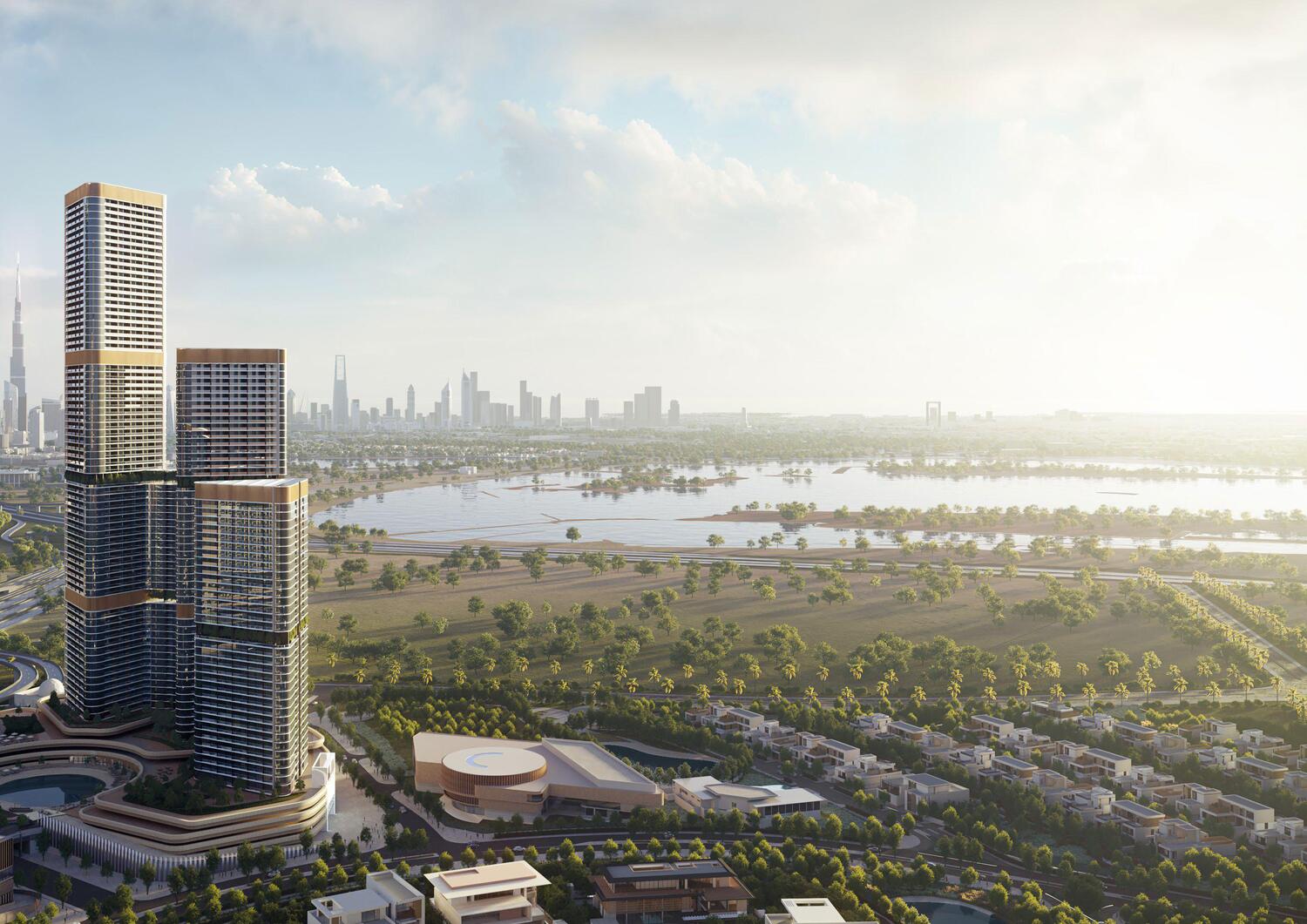 Skyvue Stellar by Sobha, image 4 of 10. Render supplied by developer.