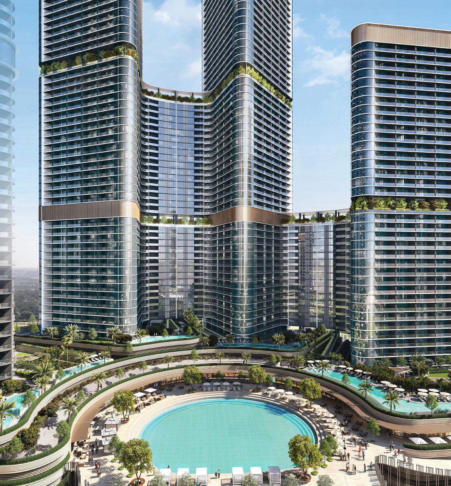 Skyvue Stellar by Sobha, image 5 of 10. Render supplied by developer.