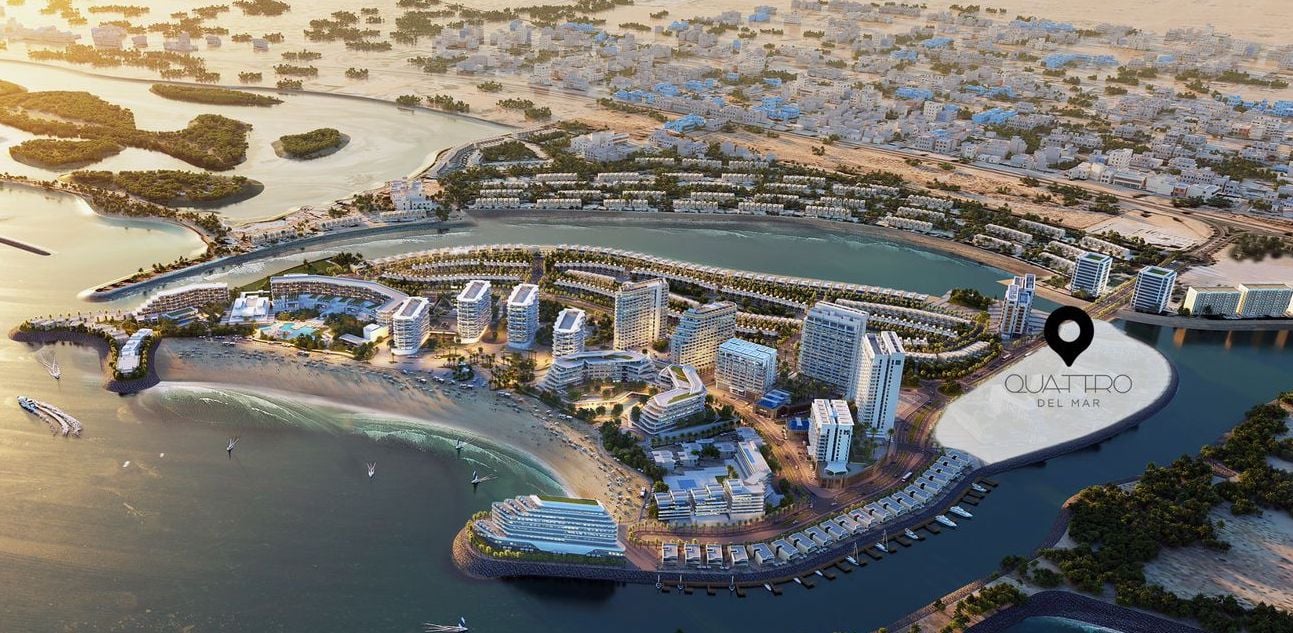 Quattro Del Mar by RAK Properties, image 9 of 10. Render supplied by developer.