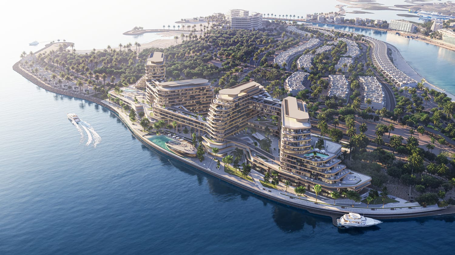 Quattro Del Mar by RAK Properties, image 2 of 10. Render supplied by developer.