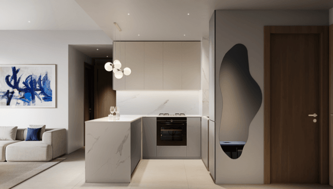 V1STARA House by Object One, image 8 of 12. Render supplied by developer.