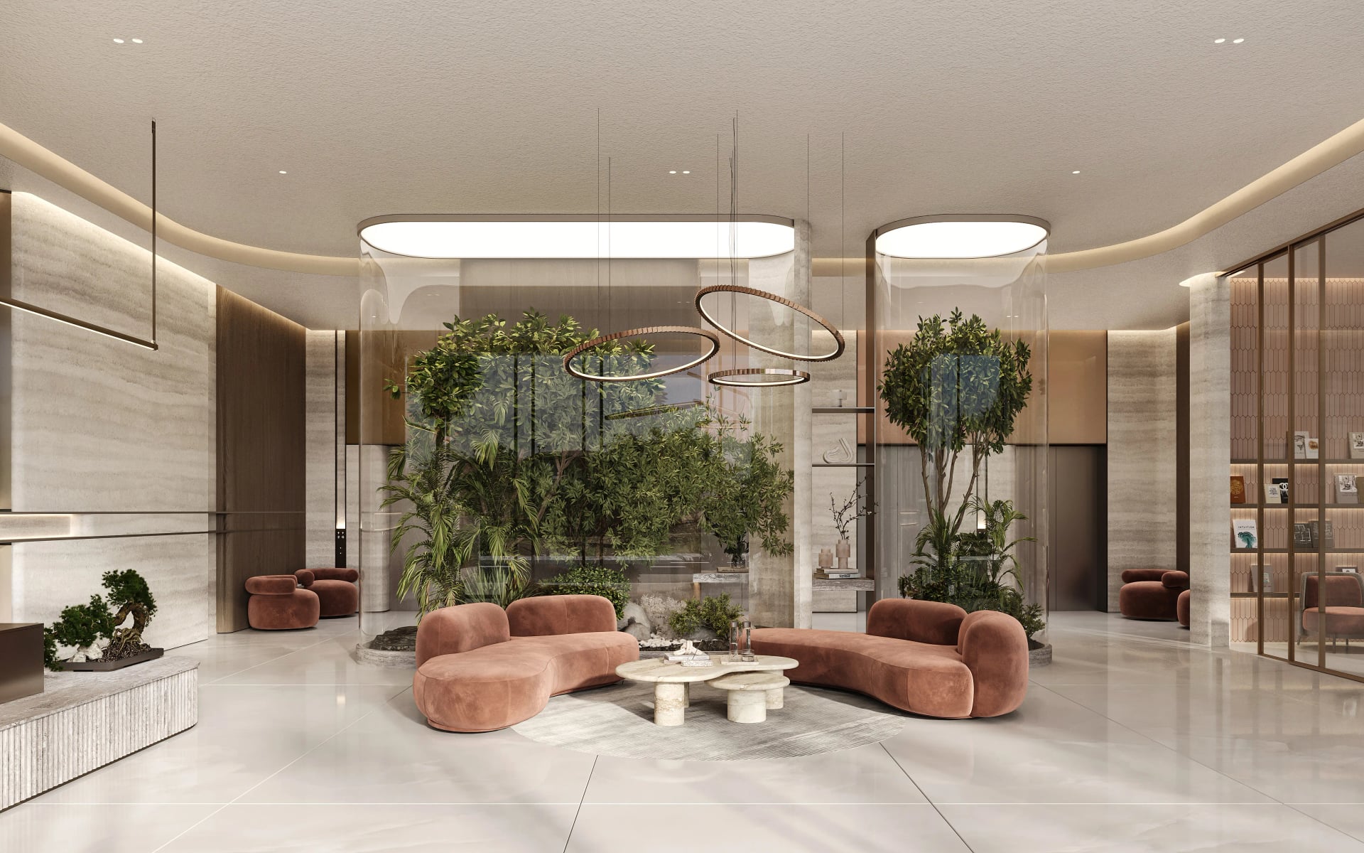 Divine Al Barari by Takmeel Real Estate Development, image 17 of 18. Render supplied by developer.