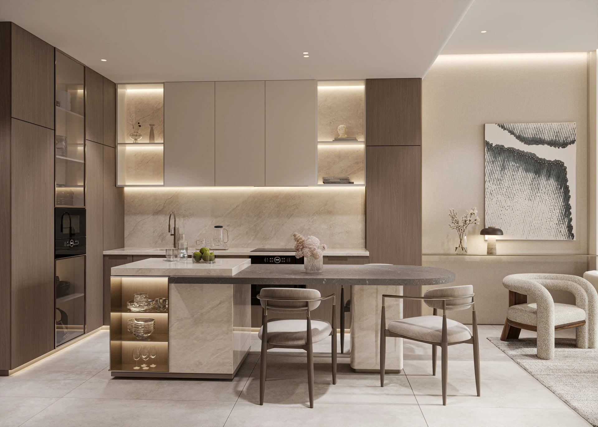 Divine Al Barari by Takmeel Real Estate Development, image 9 of 18. Render supplied by developer.