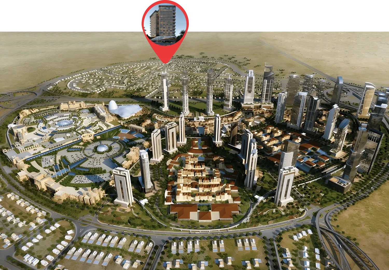 Divine Al Barari by Takmeel Real Estate Development, image 14 of 18. Render supplied by developer.