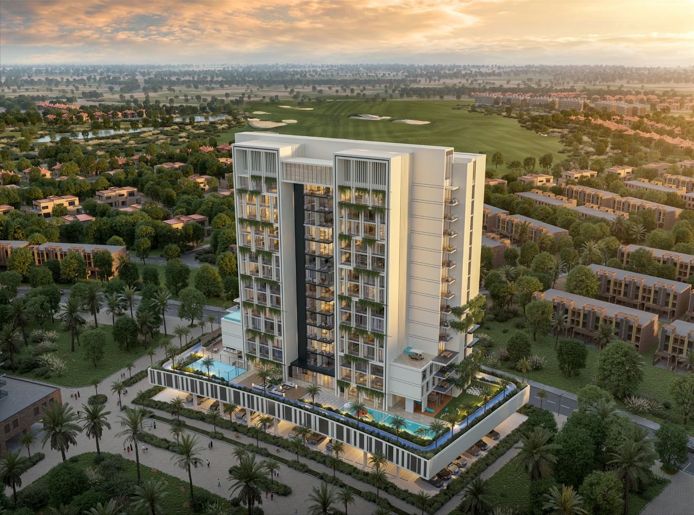 Fairway Residences by Prescott, image 1 of 11. Render supplied by developer.