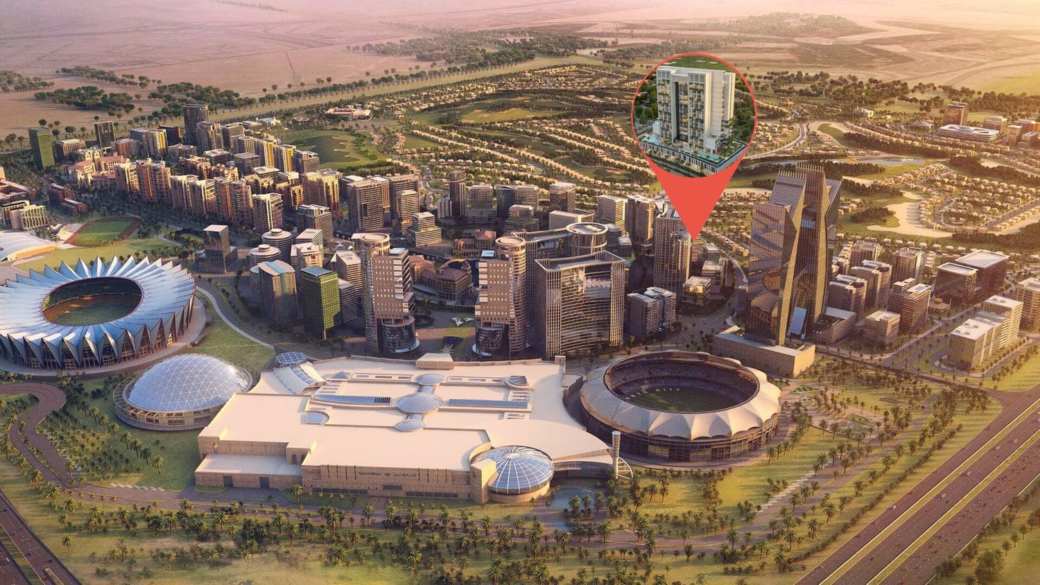 Fairway Residences by Prescott, image 10 of 11. Render supplied by developer.