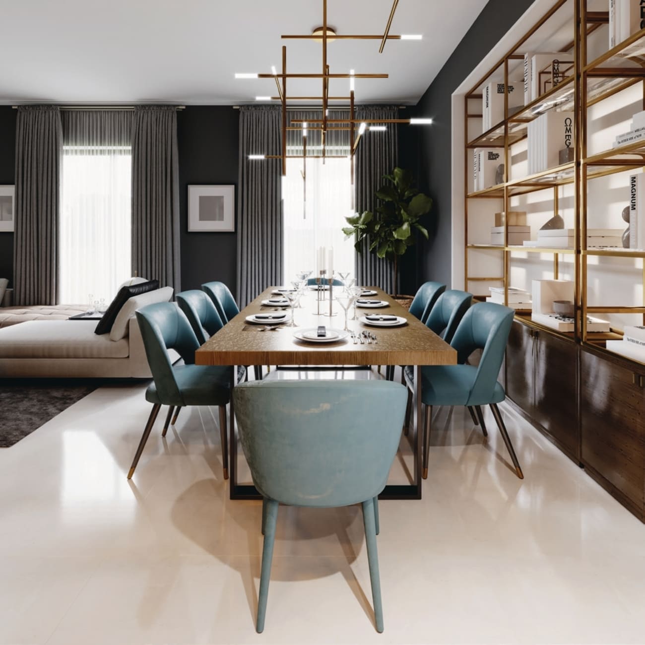 Al Haseen Residences 3 by Dugasta, image 5 of 7. Render supplied by developer.