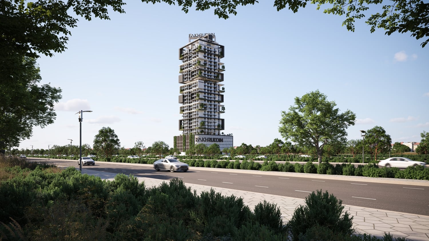 Treppan Tower by Fakhruddin Properties, image 1 of 14. Render supplied by developer.