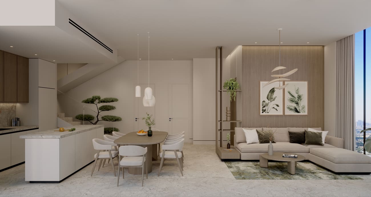 Treppan Tower by Fakhruddin Properties, image 5 of 14. Render supplied by developer.