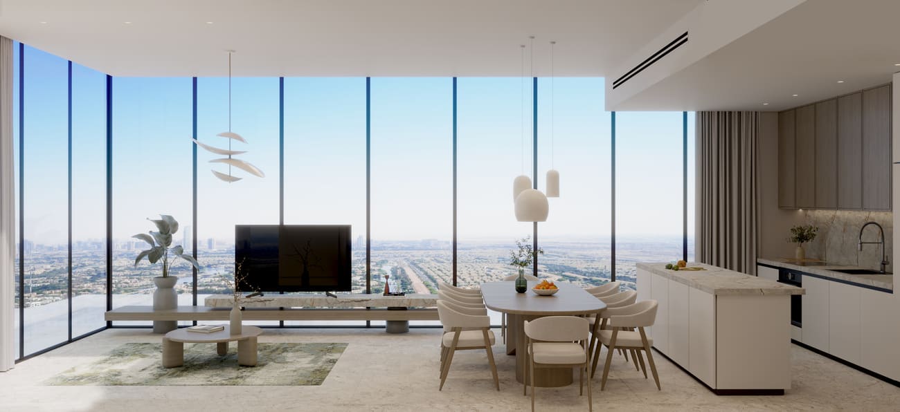 Treppan Tower by Fakhruddin Properties, image 6 of 14. Render supplied by developer.