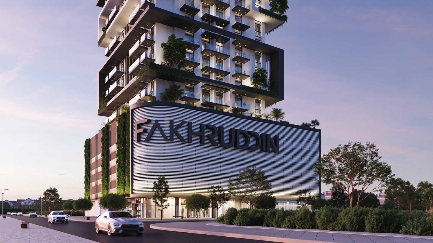 Treppan Tower by Fakhruddin Properties, image 3 of 14. Render supplied by developer.