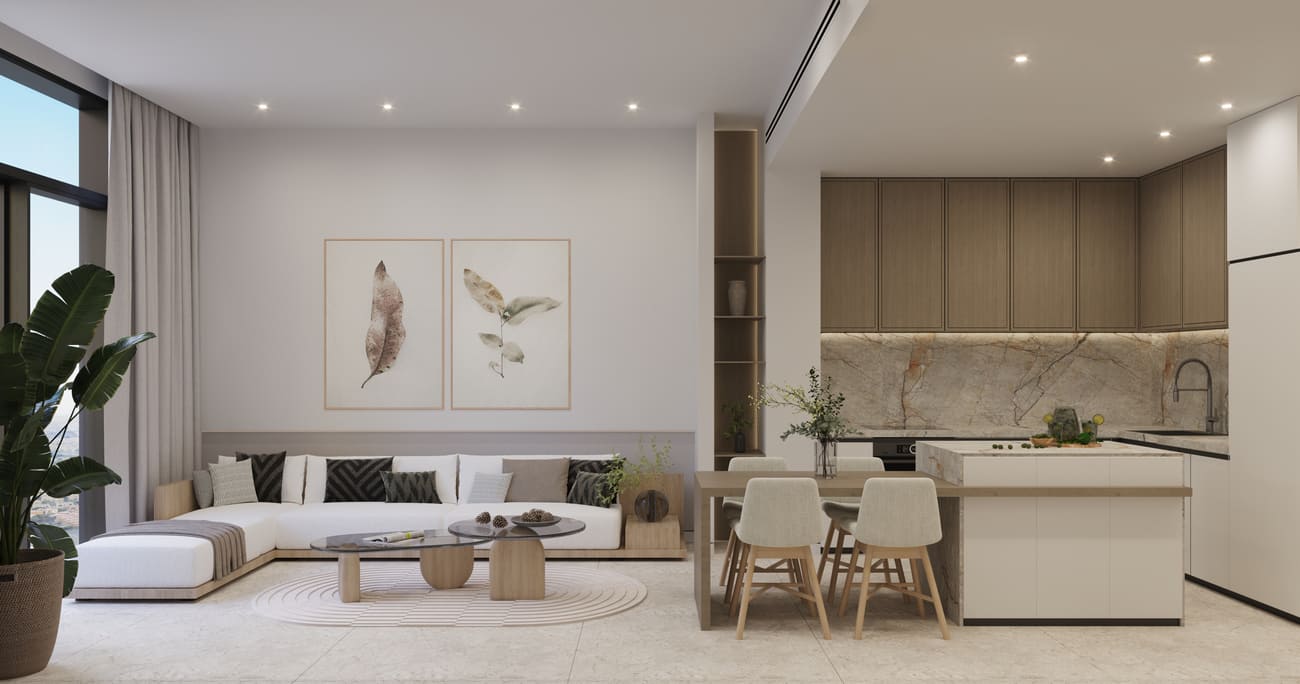 Treppan Tower by Fakhruddin Properties, image 7 of 14. Render supplied by developer.