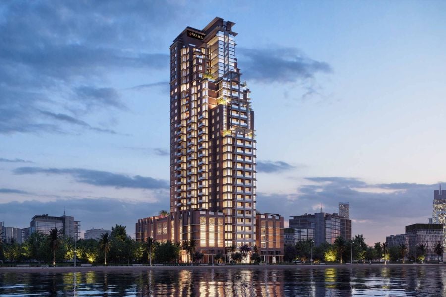 Riva Residence by Vakson First Property Development, image 1 of 14. Render supplied by developer.
