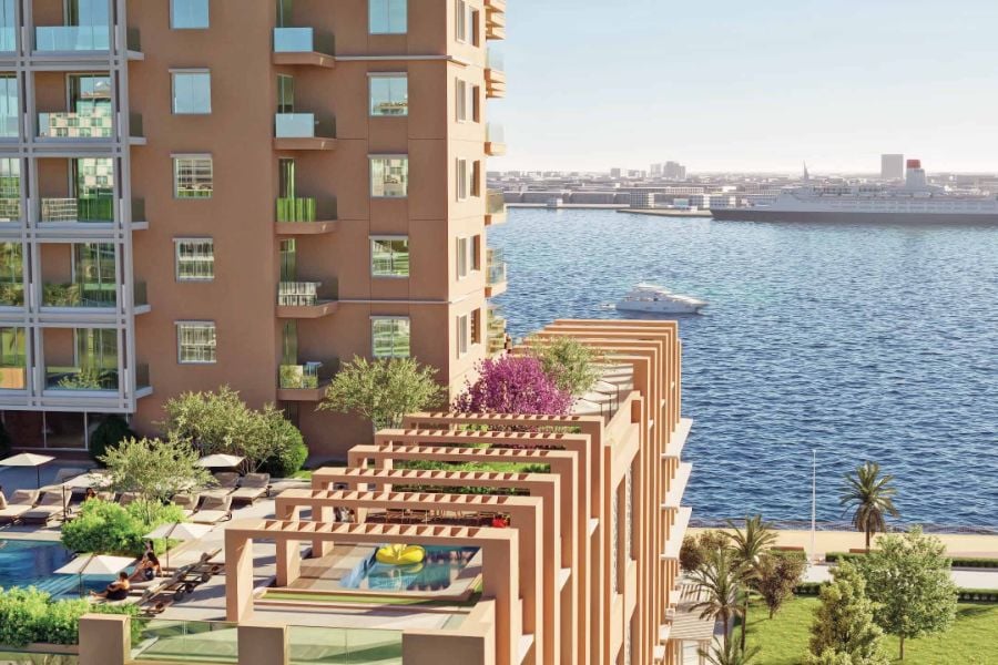 Riva Residence by Vakson First Property Development, image 2 of 14. Render supplied by developer.
