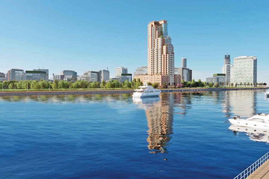 Riva Residence by Vakson First Property Development, image 4 of 14. Render supplied by developer.