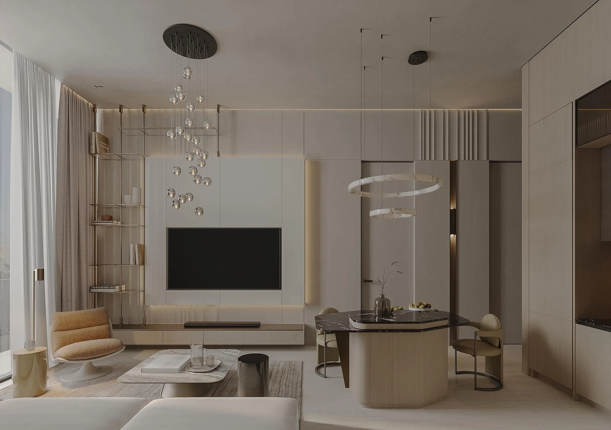 368 Park Ln. by Tabeer, image 11 of 16. Render supplied by developer.