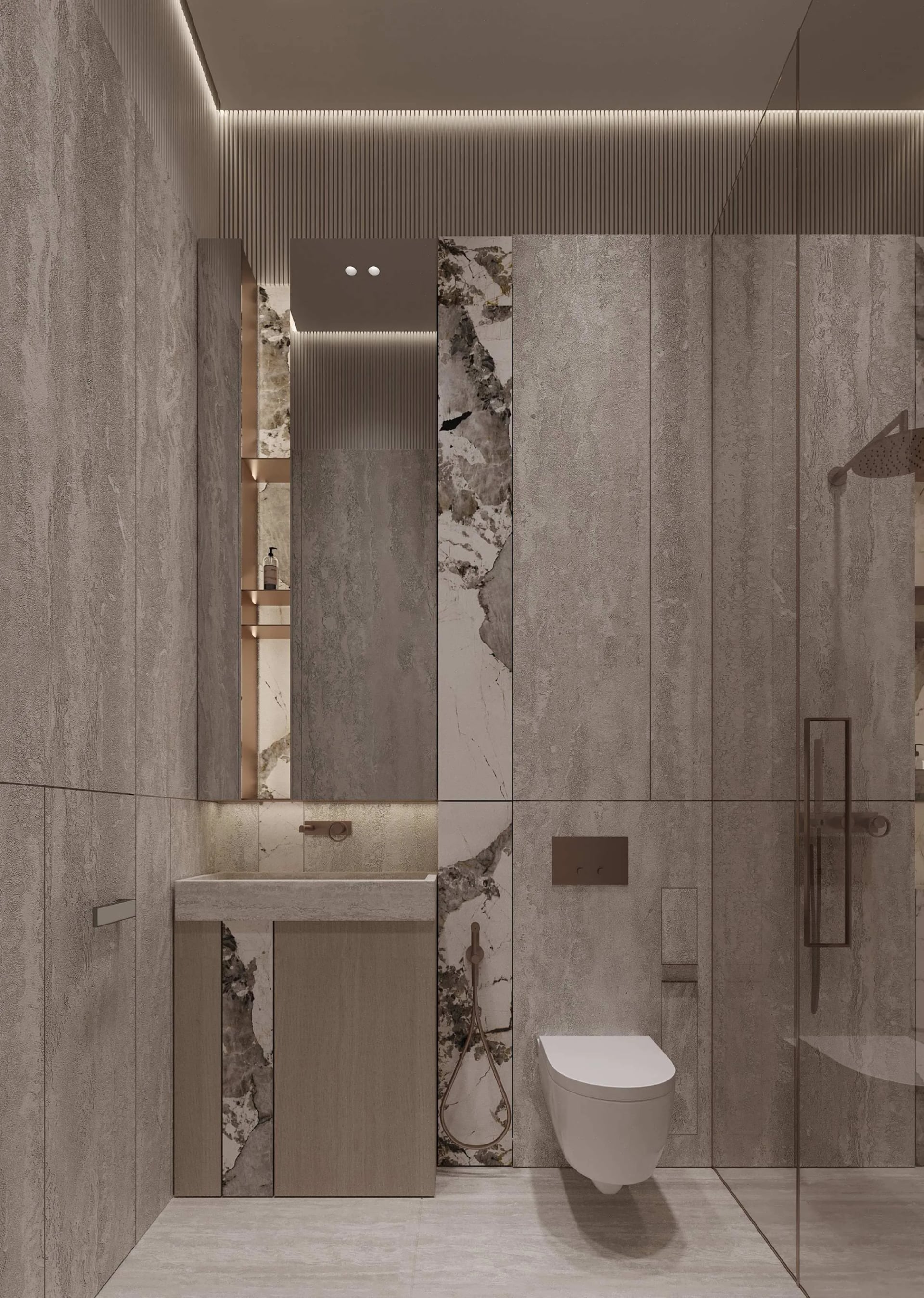 368 Park Ln. by Tabeer, image 15 of 16. Render supplied by developer.