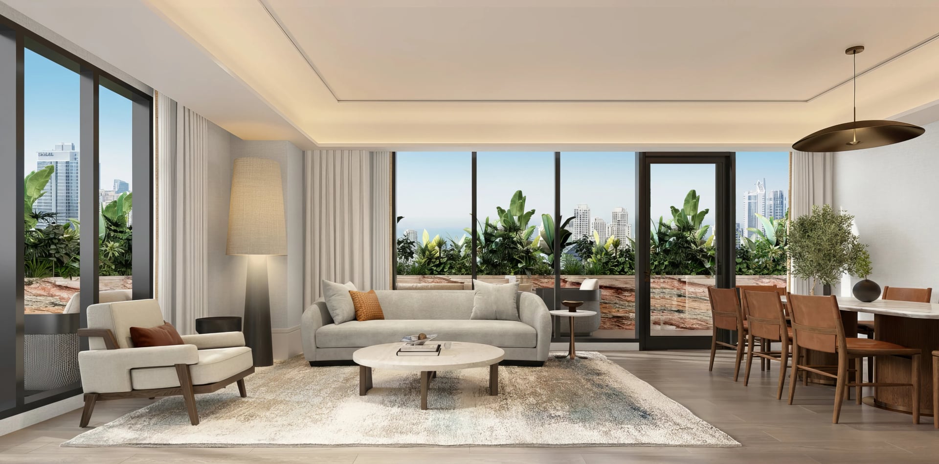 Hilton Residences Dubai JLT by Emirates Developments, image 14 of 23. Render supplied by developer.